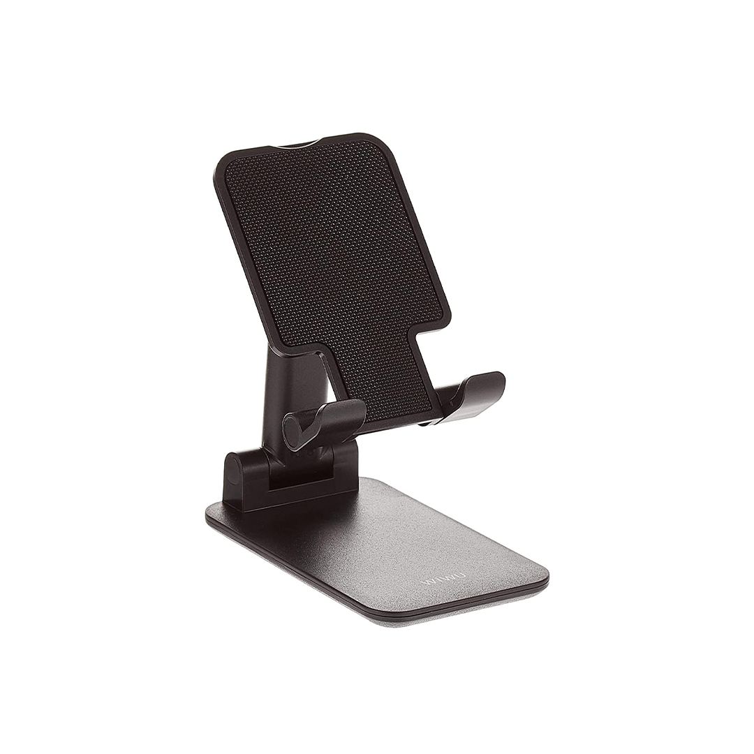 Wiwu ZM103 Adjustable Desktop Stand For Phone & Tablet - Black in Qatar Wiwu ZM103 Adjustable Desktop Stand For Phone & Tablet - Black in Qatar